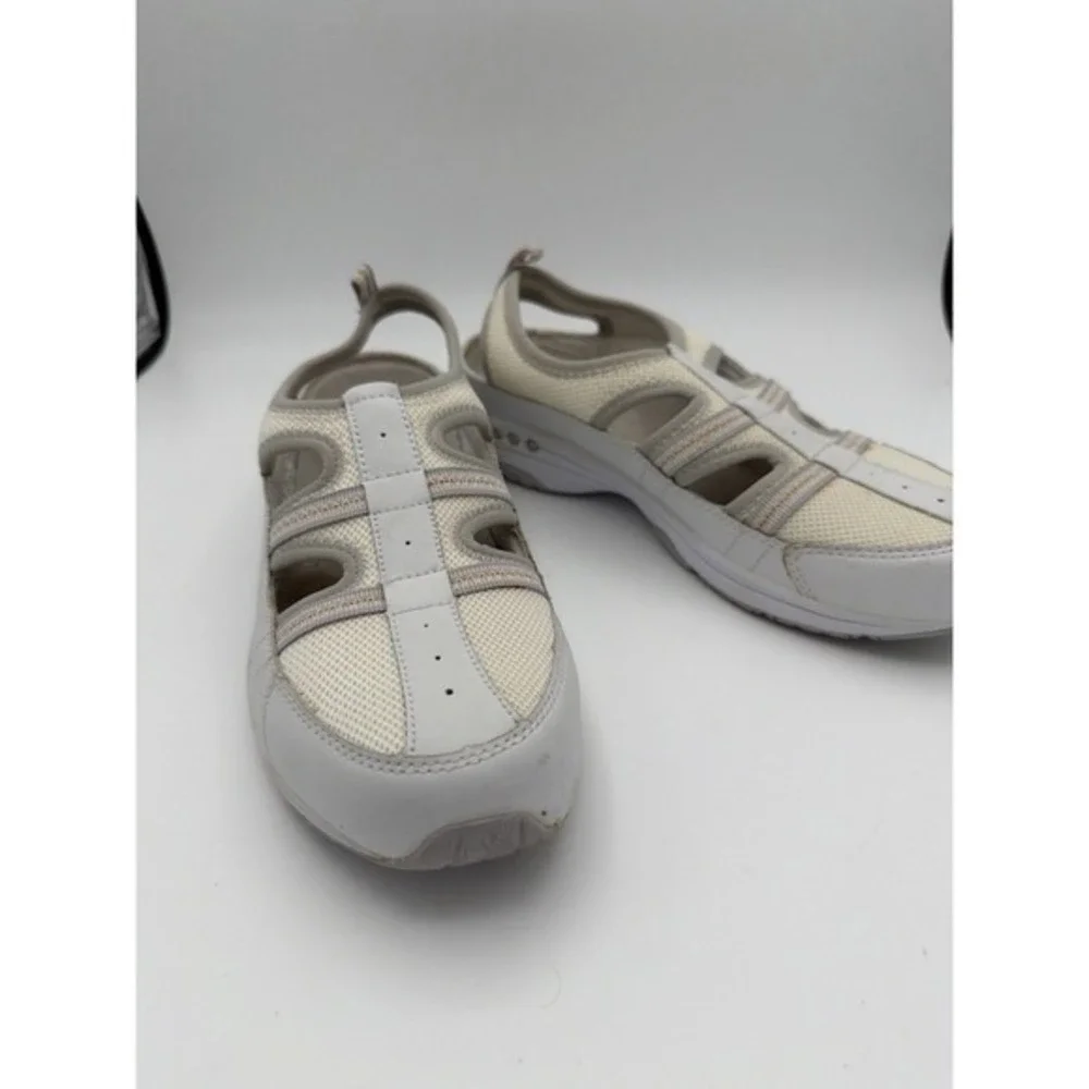 Easy Spirit Sesicilia Mary Jane Walking Shoes Womens 8.5M White Comfort.    1639